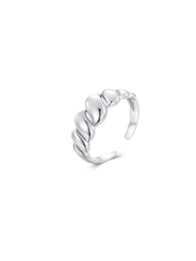 Anillo abierto Wavy