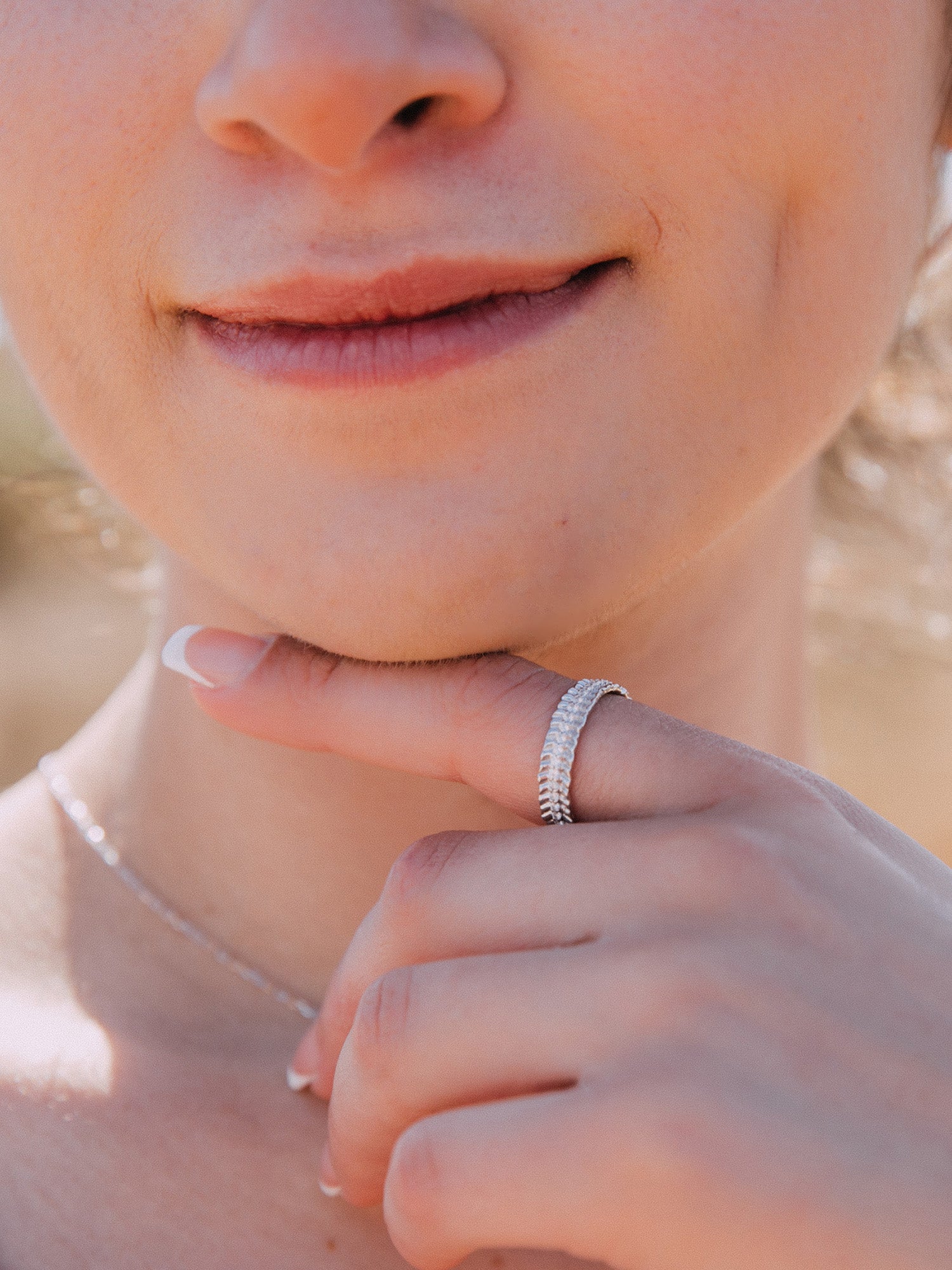 Anillo olas de brillo