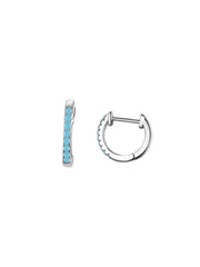 Aretes Basic Plata Circonitas