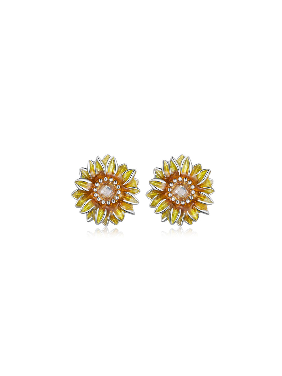 Pendientes sunflower