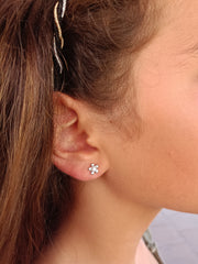 Pendientes florecillas