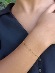 Pulsera Dúo Oro Negro