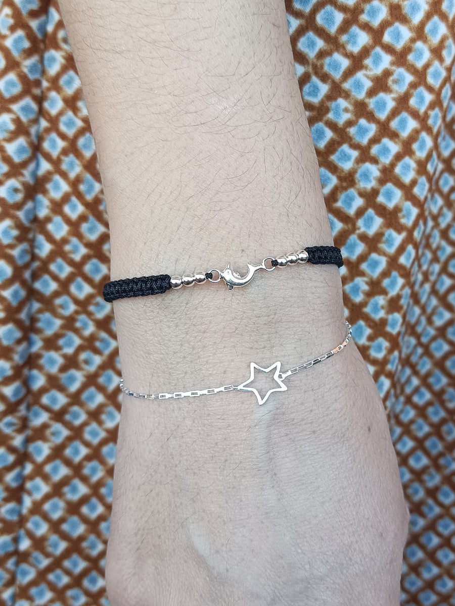 Pulsera macramé Dolphin