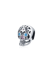 Charm calavera flor