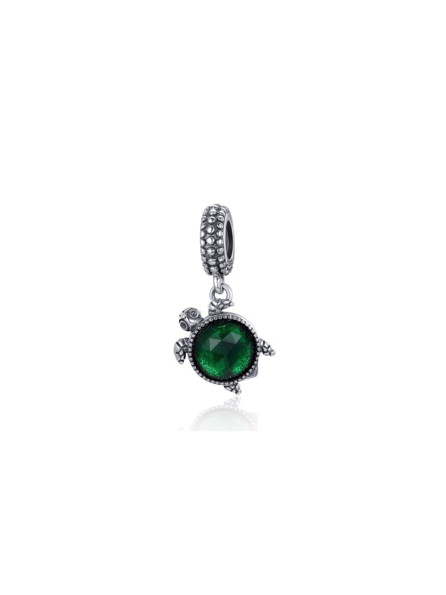 Charm tortuga verde